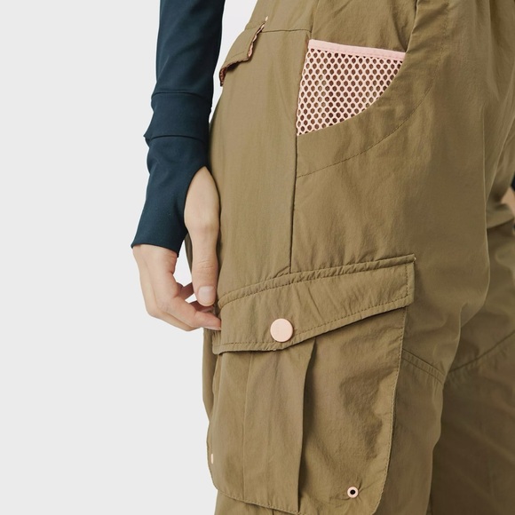 NWOT FP Movement Morning Meadow Jumpsuit; color: Tea Leaves Combo; Medium - Picture 4 of 16